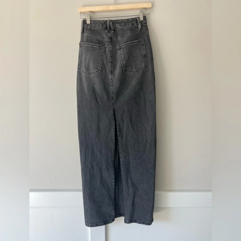 Good American Black Maxi Skirt - Picture 6 of 9